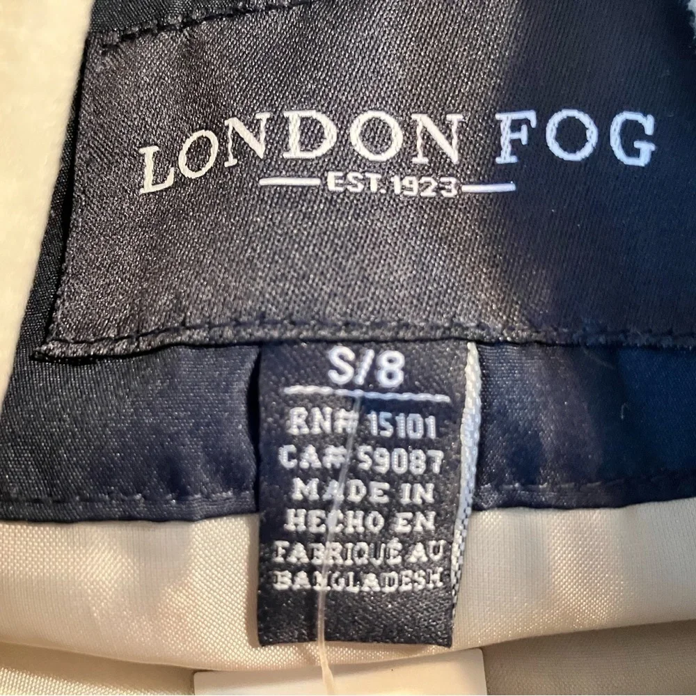London Fog Half Zip Fleece‎ Sweatshirt Jacket Child Size S/8 NWT